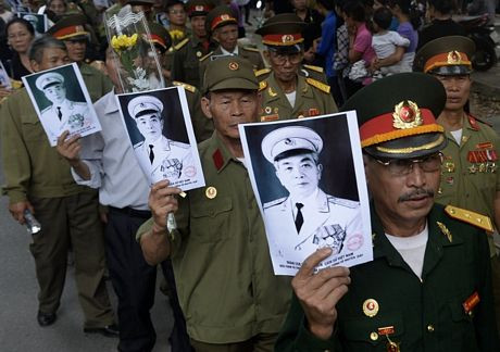 Quân dân cả nước dành nhiều tình cảm đặc biệt cho Đại tướng Võ Nguyên Giáp