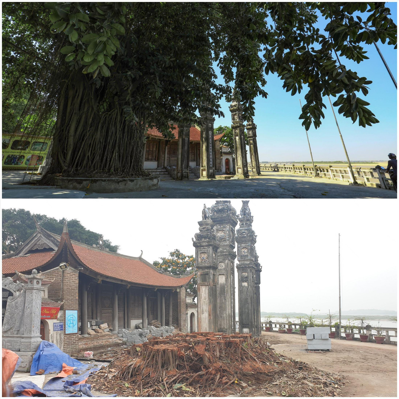 Tiếp vụ tu sửa cấp thiết ở đình Chèm: Quận Bắc Từ Liêm đề xuất kiểm điểm, xử lý ảnh 1