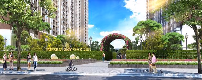 Đường mở rộng, cư dân Imperia Sky Garden hưởng lợi lớn ảnh 1