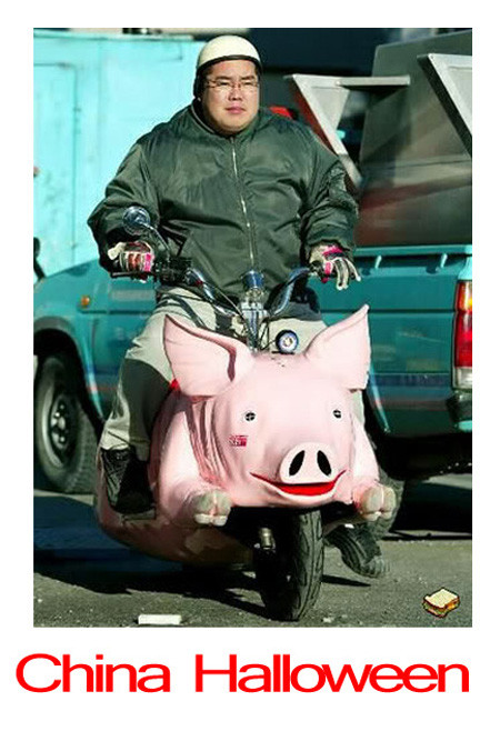 Xe kinh dị cho lễ Halloween tại Trung Quốc