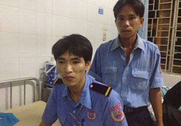 Bảo vệ Trần Đình Phúc bị đánh chấn thương đầu khi ngăn cản vụ “cướp” xác