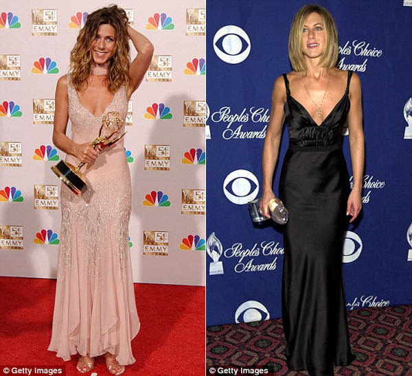 Jen tươi trẻ trong những năm đầu thế kỷ 21 (Ảnh chụp vào các năm 2002 và 2001)