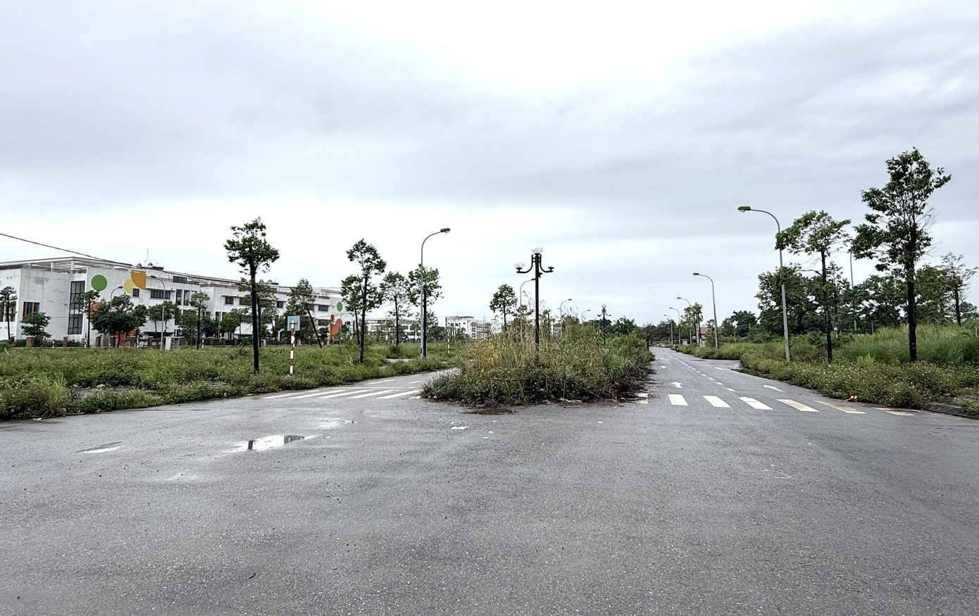 Một khu đất dịch vụ tại quận Hà Đông đã hoàn thiện hạ tầng