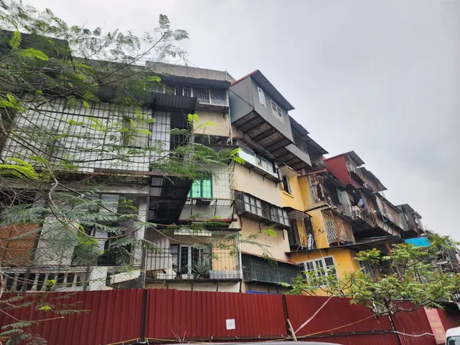 Một khu tập thể cũ tại Hà Nội dự kiến sẽ được cải tạo, xây mới trong thời gian tới.