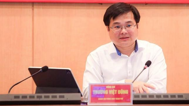 Ông Trương Việt Dũng, tân Phó Chủ tịch UBND TP. Hà Nội Ông Trương Việt Dũng, tân Phó Chủ tịch UBND TP. Hà Nội