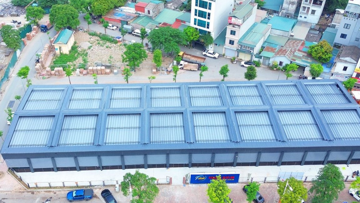 Một khu đất dự án tại quận Long Biên được cho thuê ngắn hạn làm khu thể thao Một khu đất dự án tại quận Long Biên được cho thuê ngắn hạn làm khu thể thao