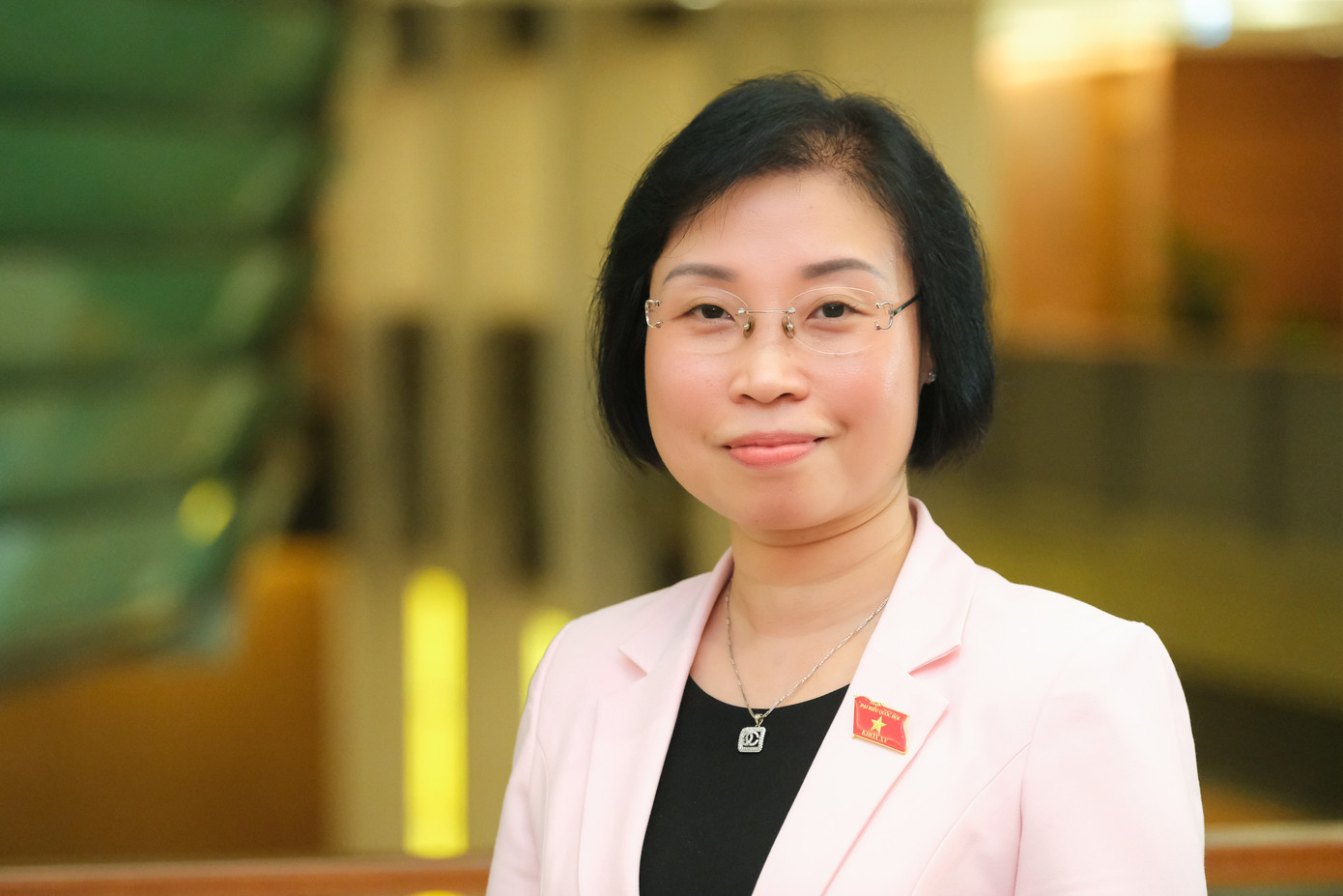 Bà Phạm Thị Thanh Mai, Phó Trưởng Đoàn chuyên trách Đoàn ĐBQH thành phố Hà Nội.