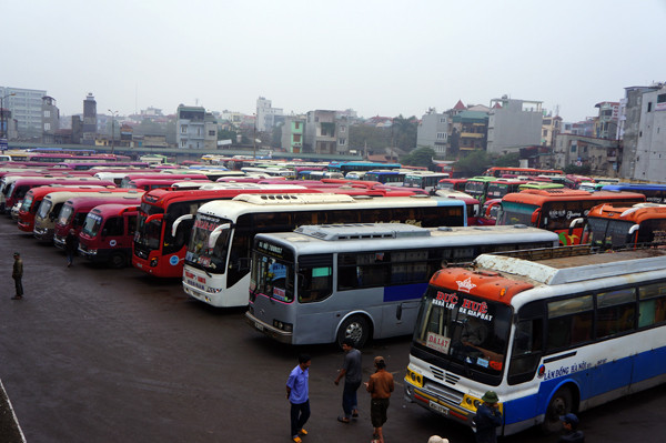 Sự xuất hiện của Thượng tá An Thanh Bình giúp bến xe Giáp Bát trật tự và quy củ hơn 