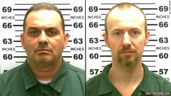 Richard Matt (trái) và David Sweat. Ảnh: New York State Police