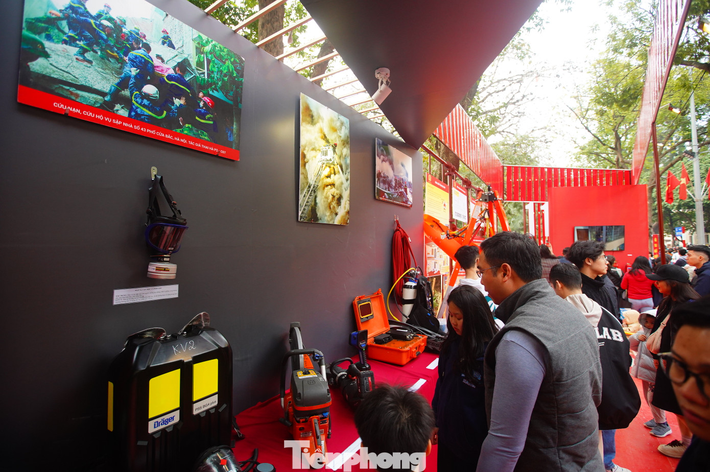 Hoạt động tuyên truyền về phòng cháy, chữa cháy và cứu nạn, cứu hộ được nhiều người quan tâm.