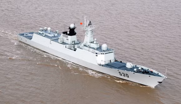 Tàu hộ vệ tên lửa lớp Giang Khải Type 054A của Trung Quốc 