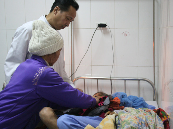 Nạn nhân đang điều trị tại bệnh viện