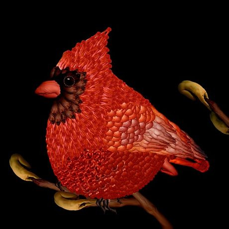 Mỗi tác phẩm cuối cùng được tạo nên từ hàng trăm bức ảnh người mẫu khác nhau. Mỗi tác phẩm cuối cùng được tạo nên từ hàng trăm bức ảnh người mẫu khác nhau