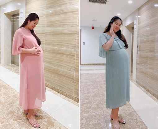 Chồng kém 7 tuổi hạnh phúc khi Lê Phương hạ sinh con gái ảnh 1