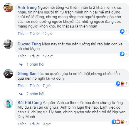 Phát ngôn ám chỉ Phan Anh bỏ túi 21 tỷ tiền từ thiện của Duy Mạnh gây tranh cãi ảnh 5