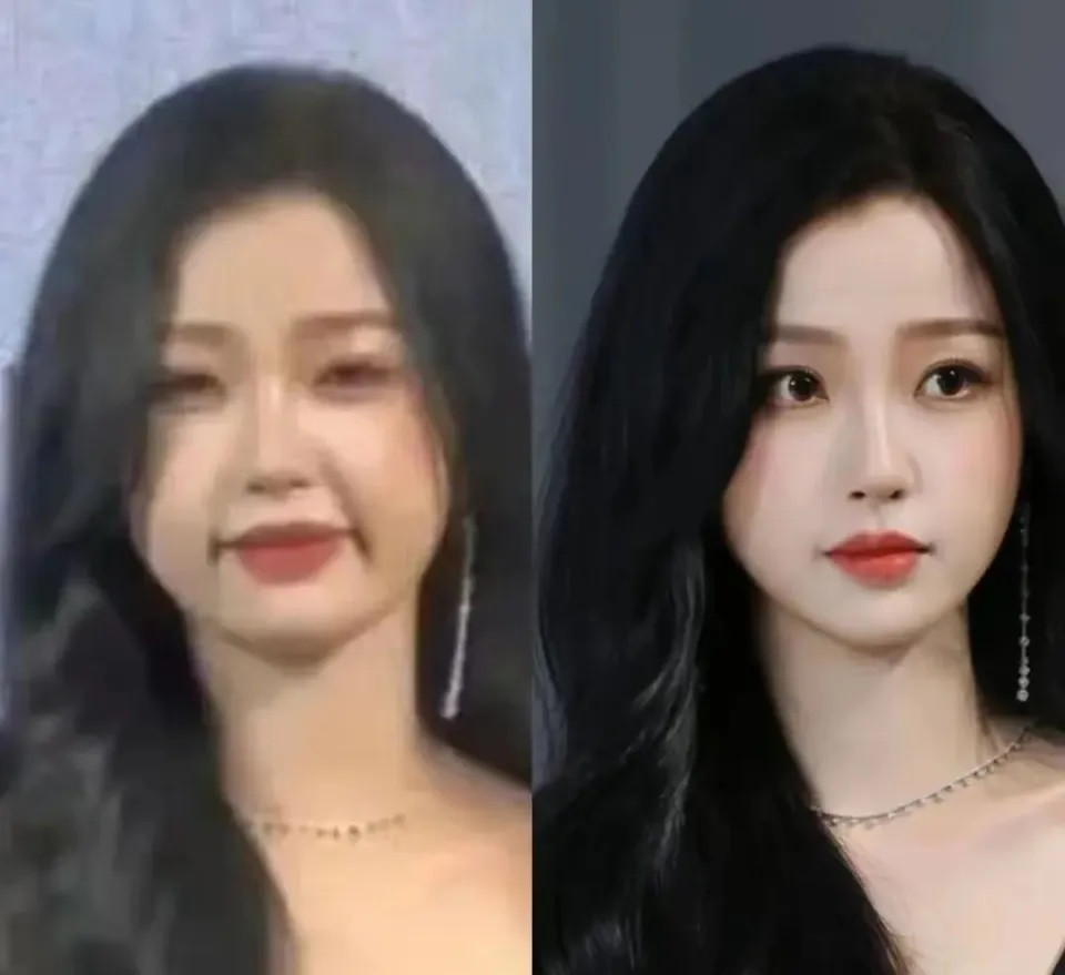 Ngu Thư Hân nằm trong nhóm &quot;tứ phổ&quot; (top những sao nữ kém sắc nhất lứa 9X) gồm Dương Tử, Triệu Lộ Tư, Ngu Thư Hân, Bạch Lộc. Nữ diễn viên Thương Lan Quyết cũng phải thu gọn các nét, khiến gương mặt trở nên tinh xảo, sang trọng hơn.