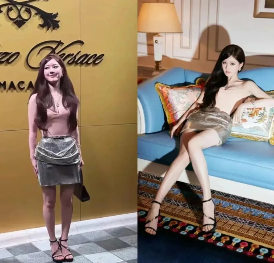 Nếu như các đàn chị kể trên muốn giấu sự già nua, thì lứa diễn viên 9X như Triệu Lộ Tư, Ngu Thư Hân, Nhậm Mẫn, Thẩm Nguyệt lại dựa vào ảnh chỉnh sửa để che khuyết điểm.