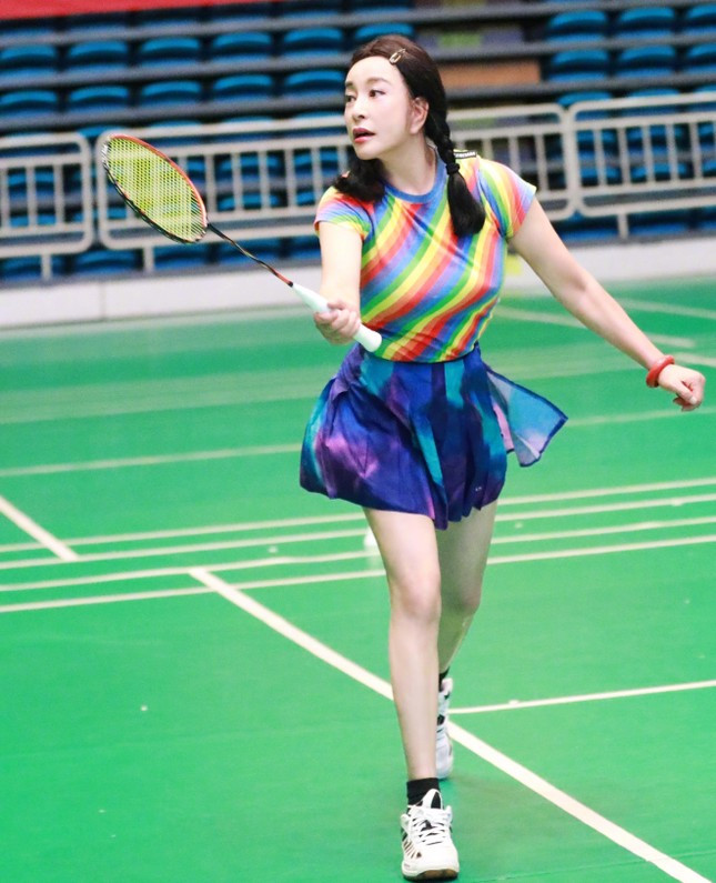 Nữ diễn viên thường xuyên khoe hình ảnh trẻ trung hơn tuổi trên mạng xã hội. Nữ diễn viên thường xuyên khoe hình ảnh trẻ trung hơn tuổi trên mạng xã hội.