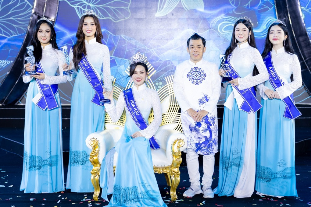 Tân Hoa hậu Du lịch Bản sắc Việt Nam được trao vương miện Đóa hoa sen tinh khiết trị giá 2 tỷ đồng.