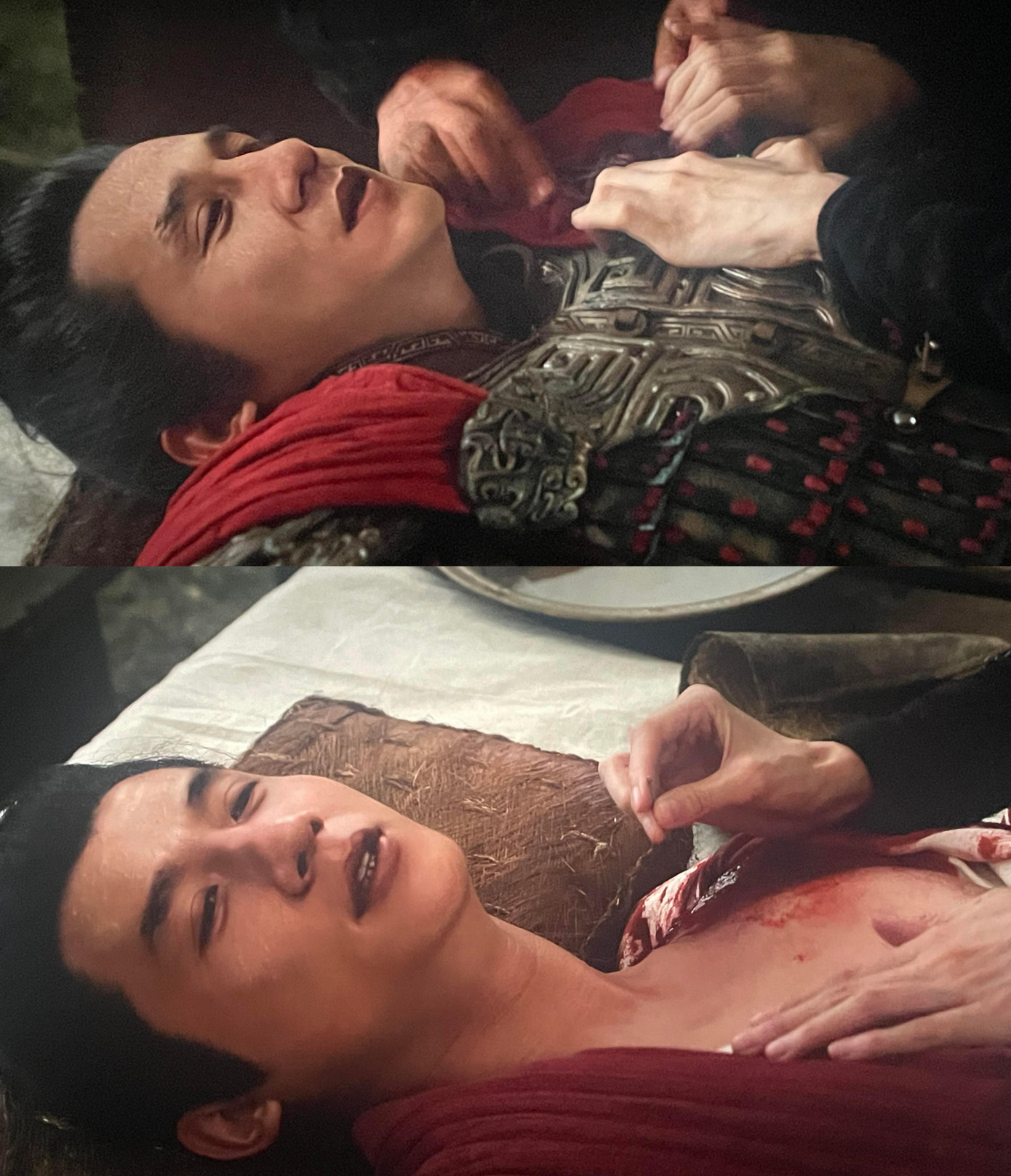 Cảnh quay khiến khán giả vừa khó chịu vừa sợ hãi, khi nhân vật trước đó có khuôn mặt của Thành Long khi già, nhưng cảnh sau là Thành Long trẻ và Trịnh Nghiệp Thành kết hợp với nhau.