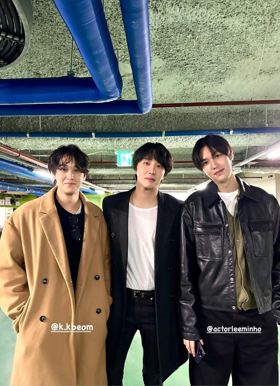 Nam diễn viên đã giảm cân khá nhiều.