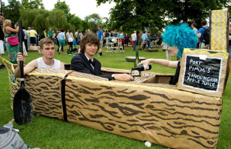 Tận hưởng niềm vui trước khi bước vào cuộc thi 