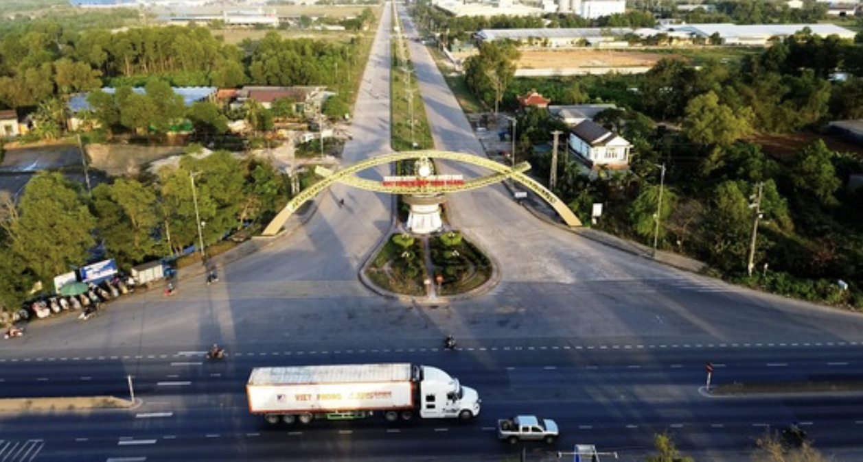 Khu công nghiệp Quán Ngang ở huyện Gio Linh, tỉnh Quảng Trị. Ảnh: Đức Việt Khu công nghiệp Quán Ngang ở huyện Gio Linh, tỉnh Quảng Trị. Ảnh: Đức Việt