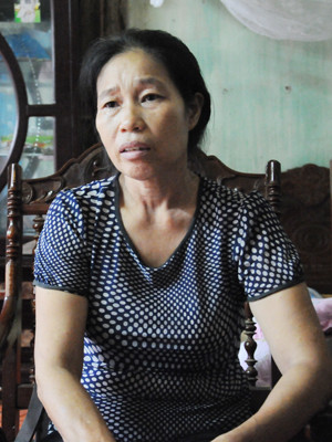 Bà Hải - mẹ của nạn nhân Tuấn Anh chia sẻ với phóng viên. Ảnh: Tuấn Nguyễn. Bà Hải - mẹ của nạn nhân Tuấn Anh chia sẻ với phóng viên. Ảnh: Tuấn Nguyễn