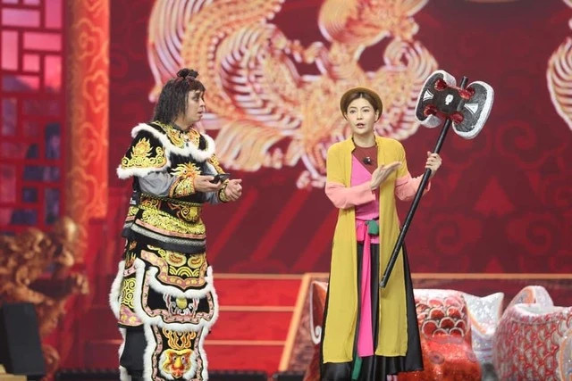 Thanh Hương lần đầu góp mặt trong Táo Quân. Thanh Hương lần đầu góp mặt trong Táo Quân.