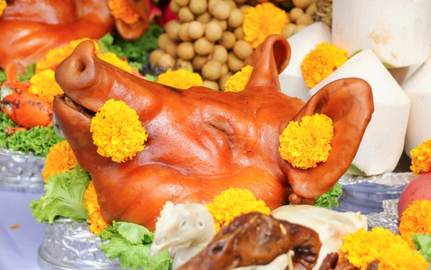Không nên cúng thủ lợn trong ngày rằm tháng Giêng. Ảnh: Minh họa. Không nên cúng thủ lợn trong ngày rằm tháng Giêng. Ảnh: Minh họa.
