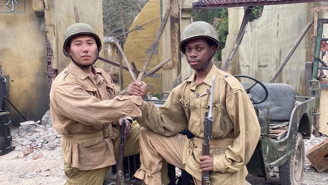 Tạo hình của Oraiden trong phim Đào, phở và piano.