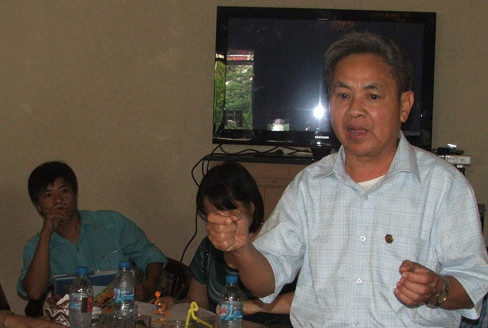 Cư dân Keangnam bức xúc trước việc thu phí và quản lý dịch vụ tại toà nhà. Ảnh: M.T