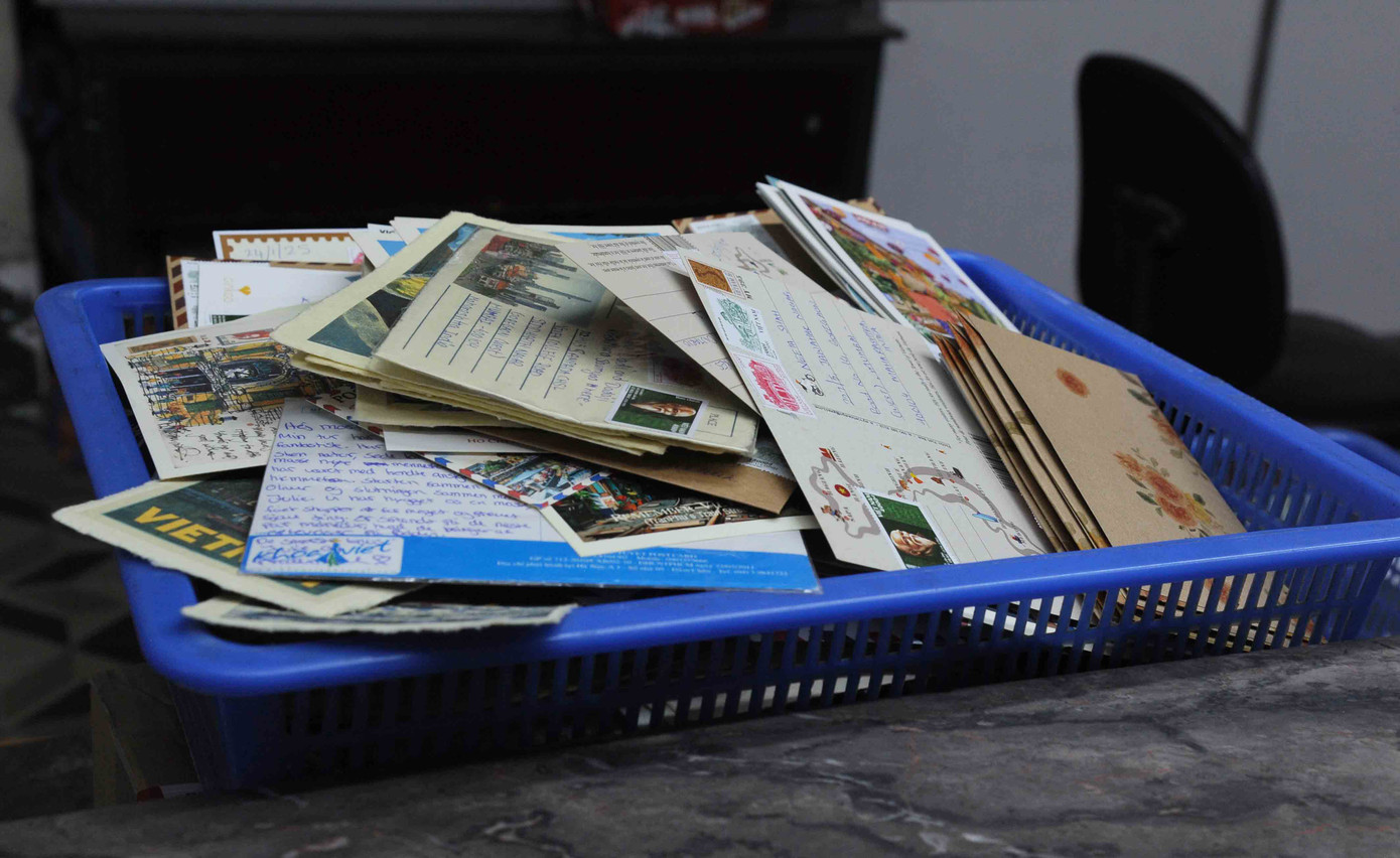 Tem thư quốc tế có giá 30.000 đồng Tem thư quốc tế có giá 30.000 đồng