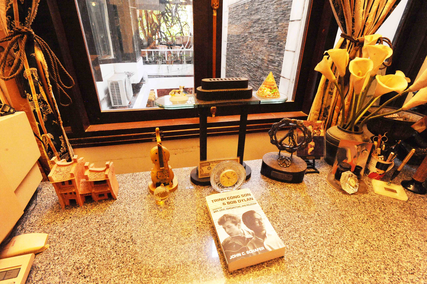 Góc làm việc. Góc làm việc.