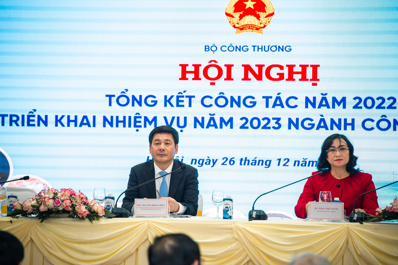 Bộ trưởng Công Thương Nguyễn Hồng Diên cho biết sẽ tập trung hỗ trợ doanh nghiệp, tháo các điểm nghẽn của ngành trong năm 2023