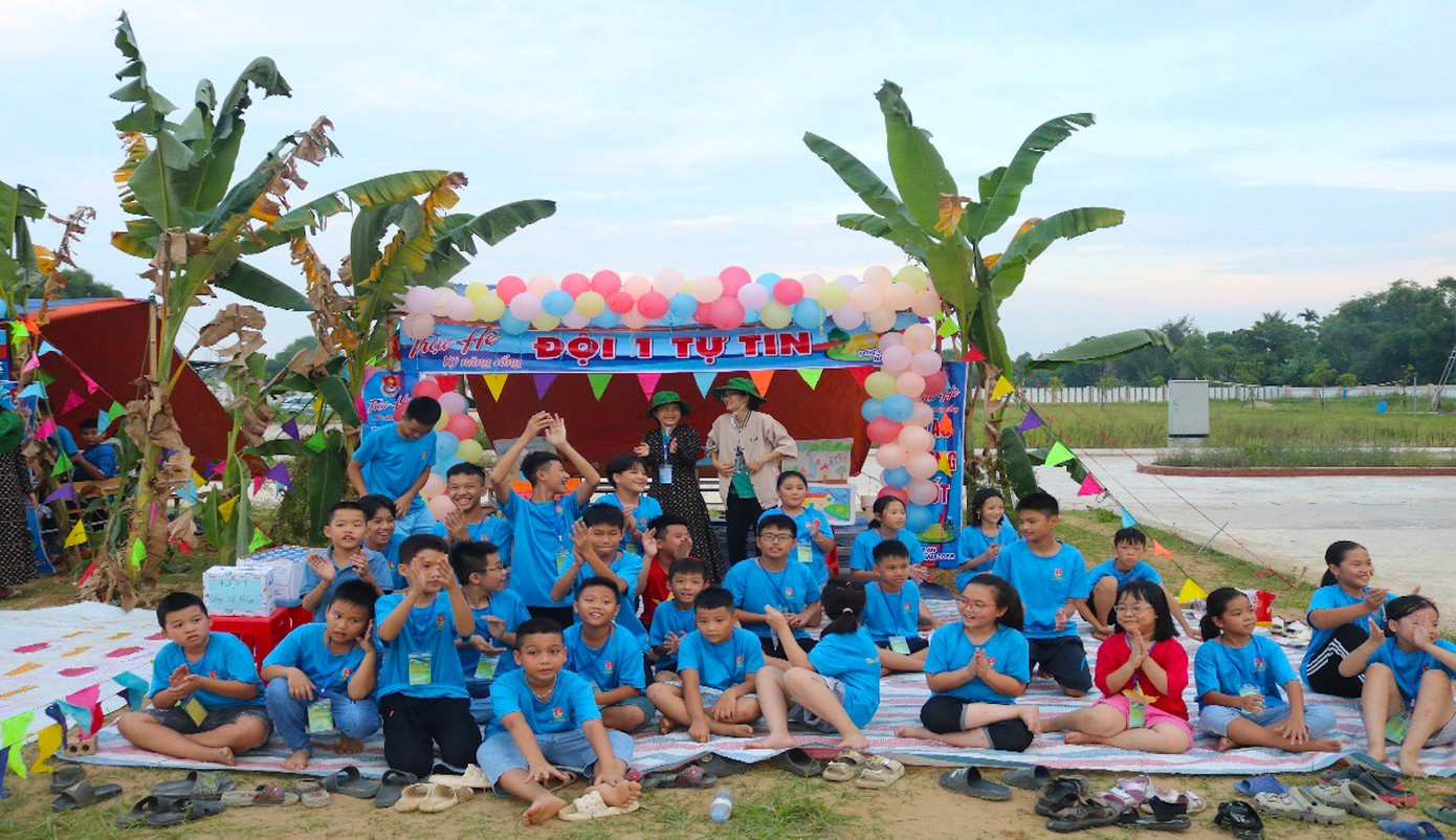 Trại hè kỹ năng sống tỉnh Nghệ An là chương trình kỹ năng dành cho các em học sinh có độ tuổi từ 8 - 15 tuổi.