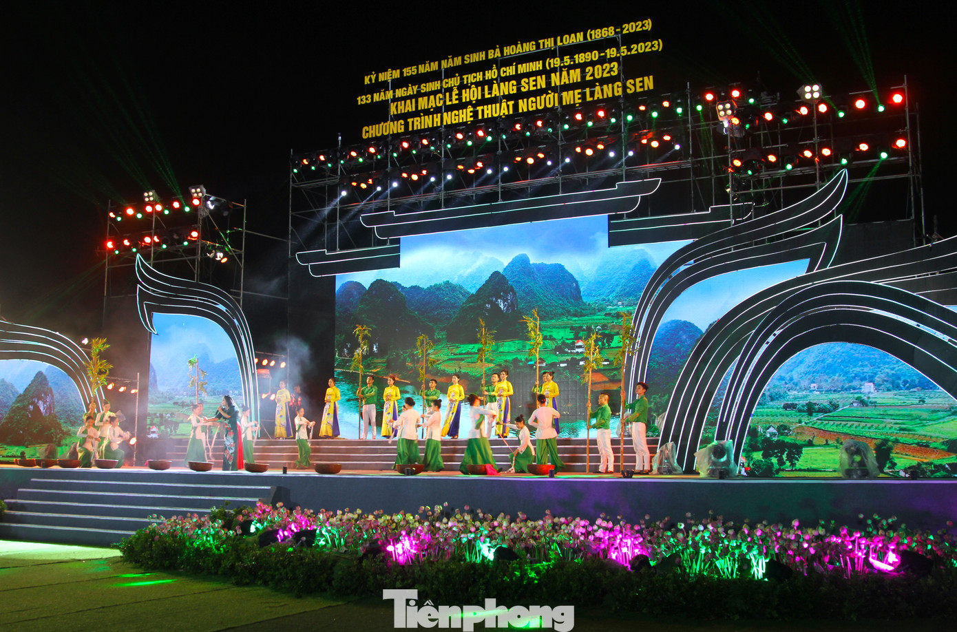 Khai mạc Lễ hội Làng Sen năm 2023.