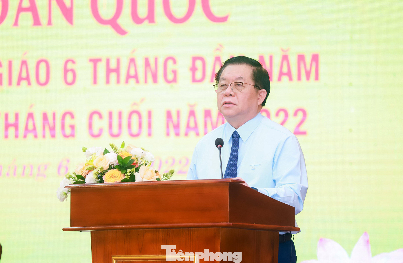 Bí thư Trung ương Đảng, Trưởng Ban Tuyên giáo Trung ương Nguyễn Trọng Nghĩa phát biểu chỉ đạo, kết luận Hội nghị.