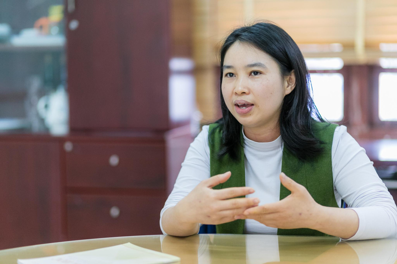 Nữ Phó Giáo sư Lê Thị Hương.