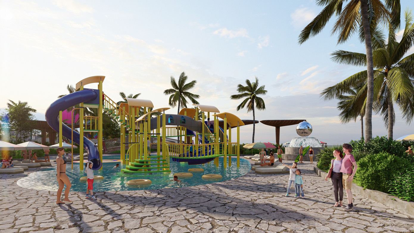 Gia tăng các tiện tích công cộng, phục vụ nhu cầu vui chơi giải trí của cộng đồng như câu lạc bộ biển, khu công viên cây xanh, thể dục thể thao, bãi đỗ xe, các dịch vụ ở khu vực bán hầm được xây dựng liên thông và kết nối với các khu chức năng nổi trên mặt đất.