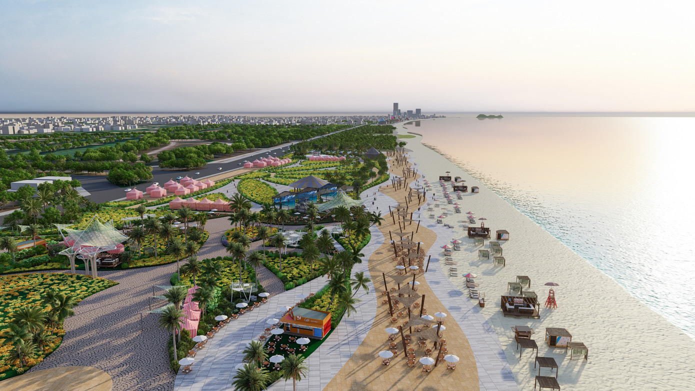 Theo đồ án quy hoạch vừa được thị xã Cửa Lò công bố, vị trí dự án Khu lâm viên phía Đông đường Bình Minh thuộc các phường: Thu Thủy, Nghi Thu, Nghi Hương và Nghi Hòa. Dự án nằm ở phía Đông thị xã Cửa Lò, giáp mặt biển, kéo dài khoảng 4,4km chiều dài bờ biển. Khu vực quy hoạch sẽ trở thành khu lâm viên ven biển, khu vực tắm biển, dịch vụ du lịch biển, vui chơi, giải trí, ẩm thực được đầu tư xây dựng hoàn chỉnh phục vụ khách du lịch.