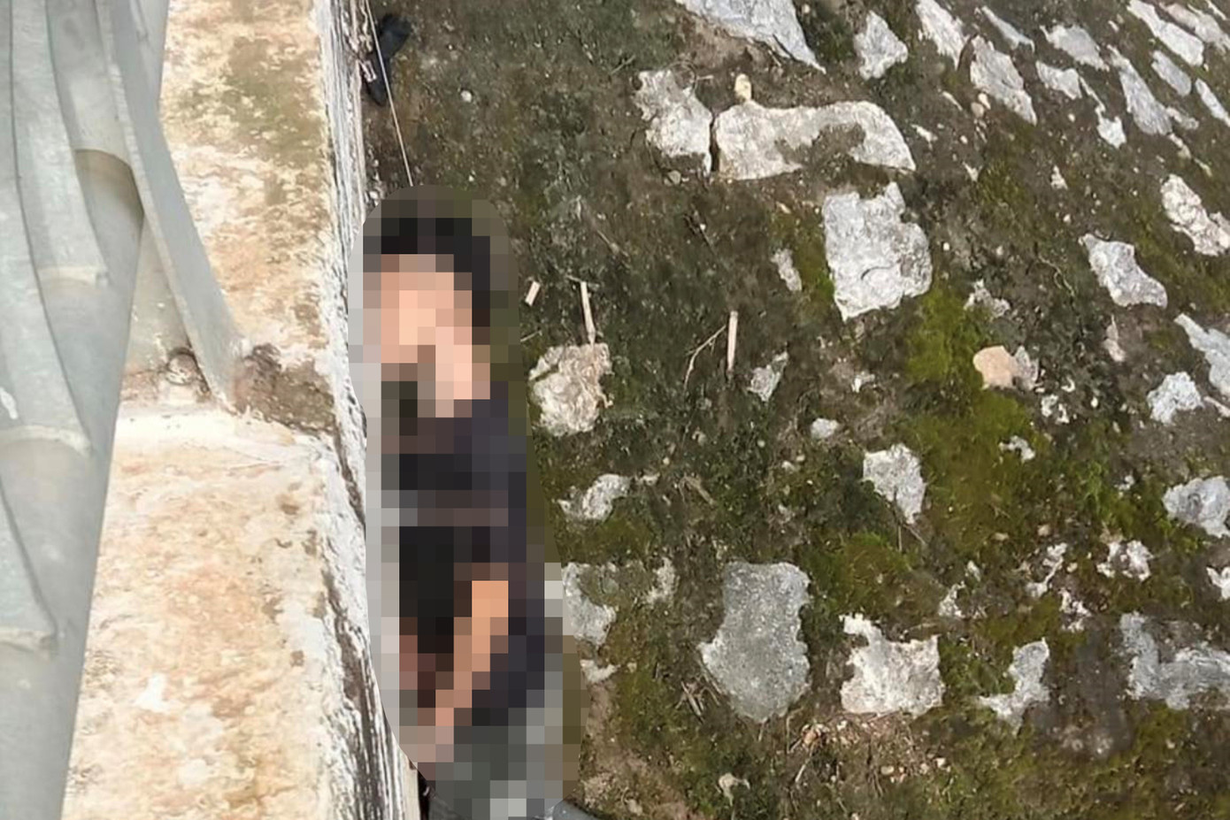 Hiện trường phát hiện sự việc.