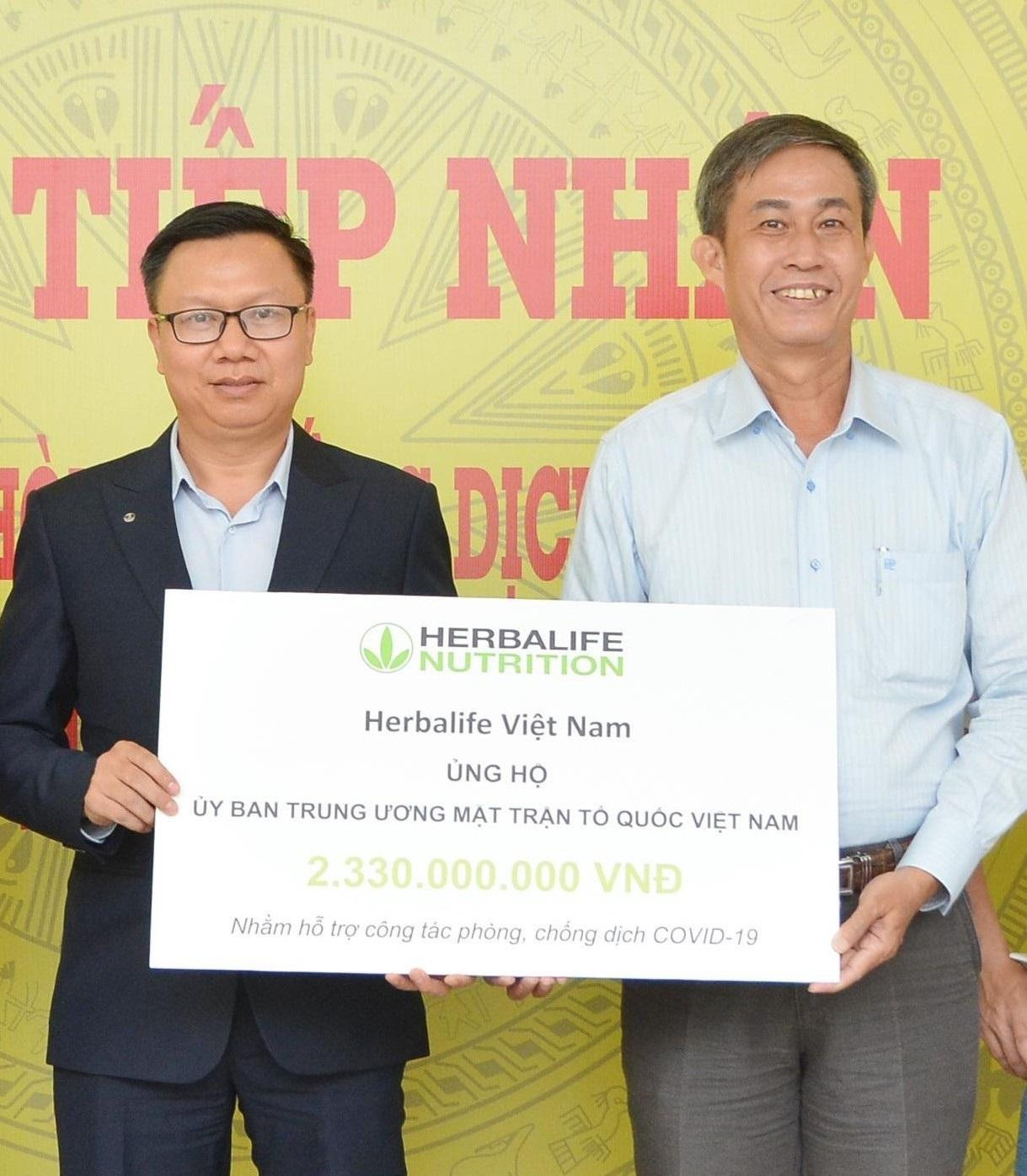 Herbalife Việt Nam ủng hộ công tác phòng, chống dịch COVID-19. Herbalife Việt Nam ủng hộ công tác phòng, chống dịch COVID-19.