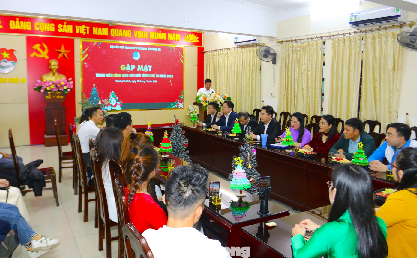 Toàn cảnh buổi gặp mặt những thanh niên công giáo tiêu biểu năm 2023.