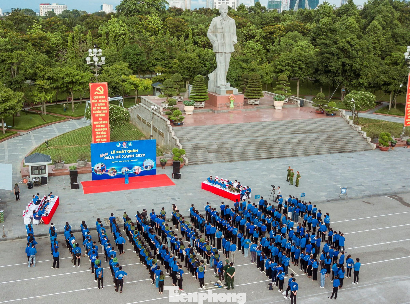 Chiến dịch tình nguyện Mùa hè xanh năm 2022, Ban Thường vụ Tỉnh Đoàn Nghệ An đã chỉ đạo thành lập 40 đội hình tình nguyện tập trung chuyên sâu với sự tham gia của hơn 1000 đoàn viên thanh niên.