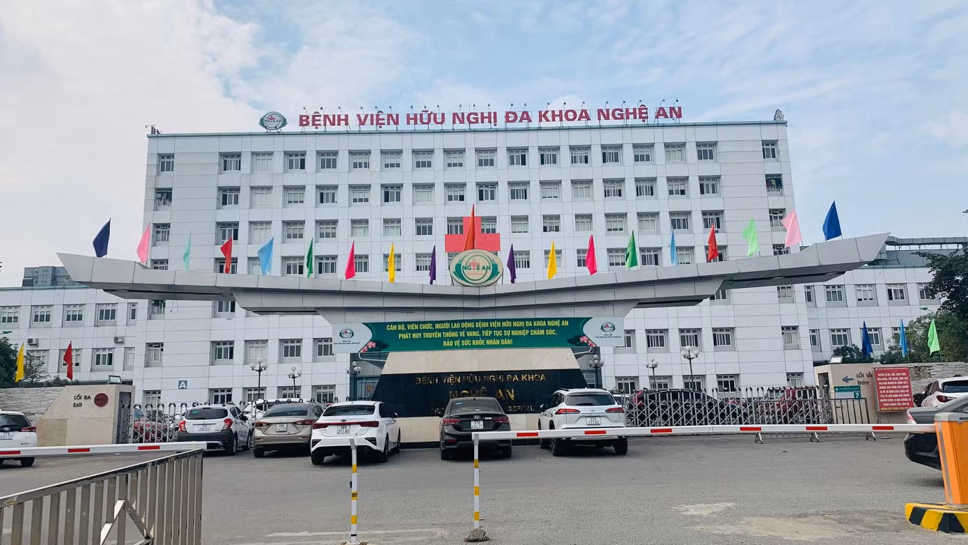Toàn cảnh Bệnh viện lớn nhất Bắc Trung Bộ.