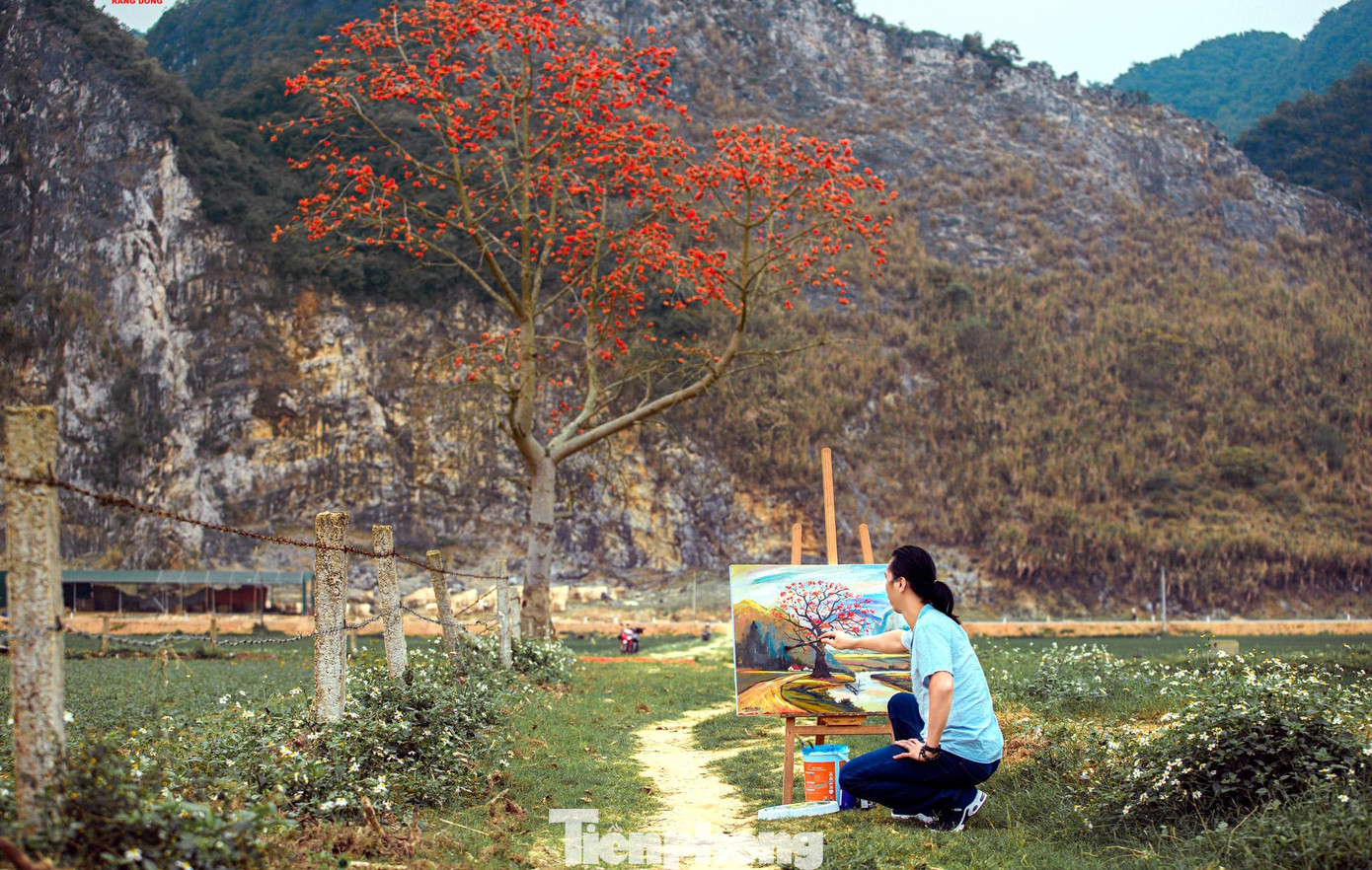 Đây cũng là địa điểm lý tưởng để nhiều hoạ sĩ tìm về sáng tác nghệ thuật.