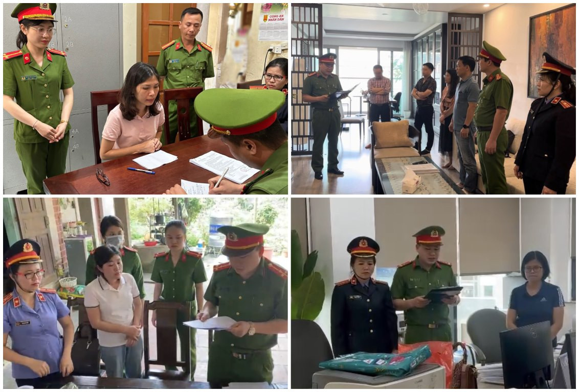 6 đối tượng bị cơ quan công an khởi tố về hành vi mua bán trái phép hóa đơn. 6 đối tượng bị cơ quan công an khởi tố về hành vi mua bán trái phép hóa đơn.