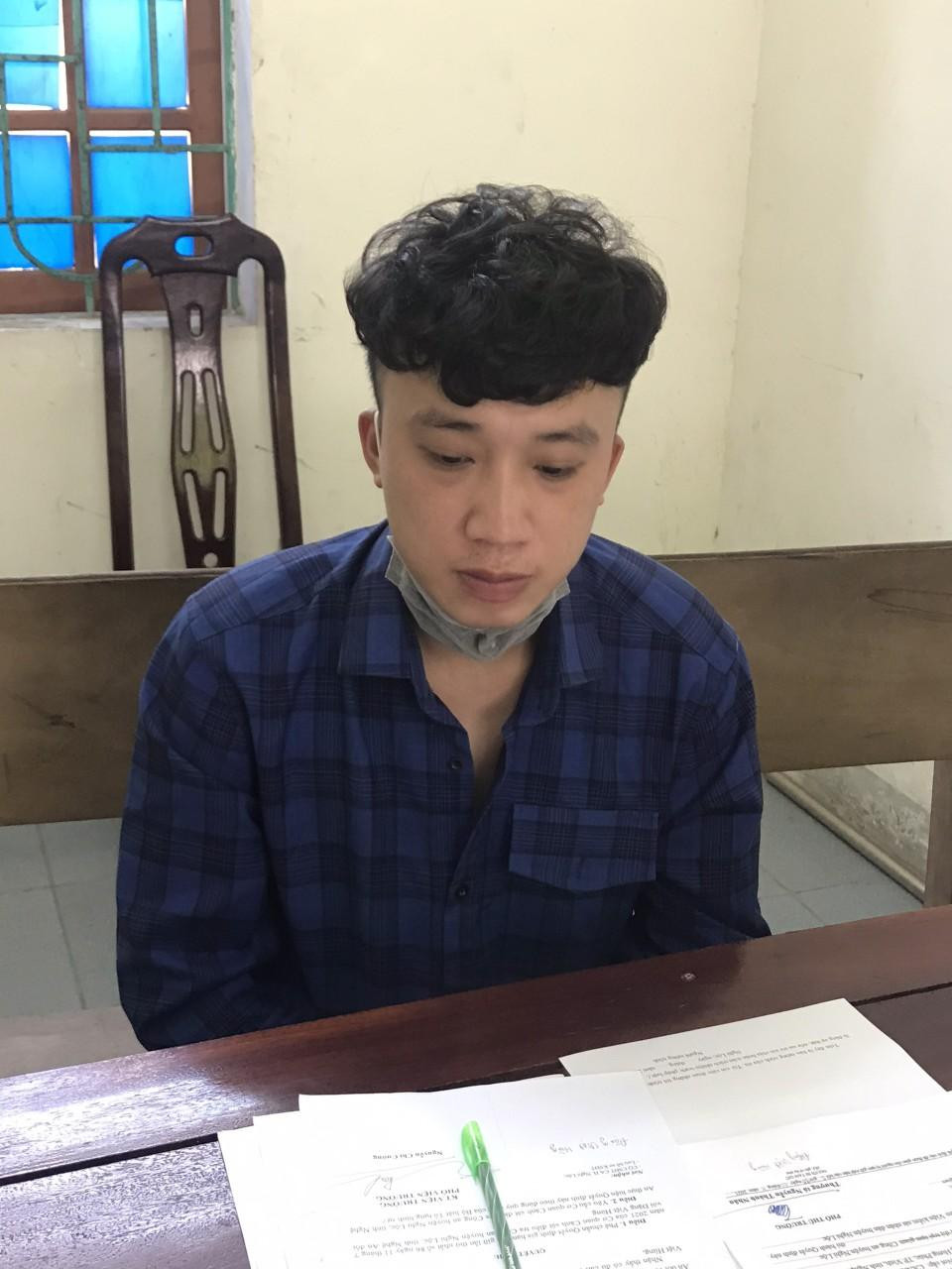 Đối tượng Hùng tại CQĐT.