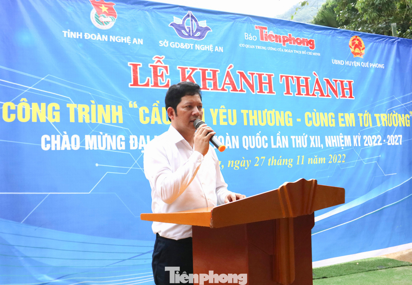 Ông Dương Hoàng Vũ - Chủ tịch UBND huyện Quế Phong